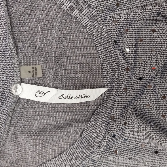 Christopher&Banks Brown,Cropped, 3/4 Length Sleeve Blazer and NYCollection Shirt - Picture 10 of 16